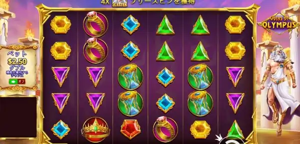 ゲートオブオリンポス (Gates of Olympus)のフィーチャー画像