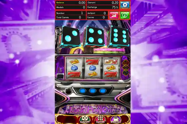 pachinko hall jackpot dice