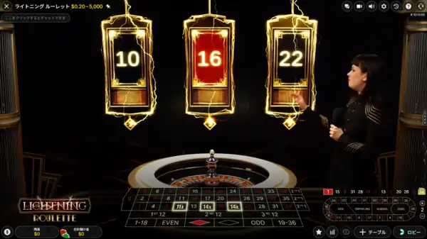 lightning roulette