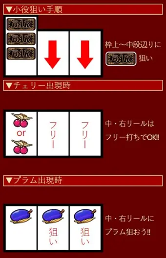 エンジェルローズの打ち方の画像