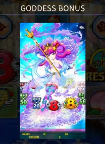 ドリームオブゴールドディライトのGODDESS BONUS