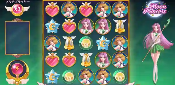 ベラジョンの人気ゲーム ムーンプリンセス