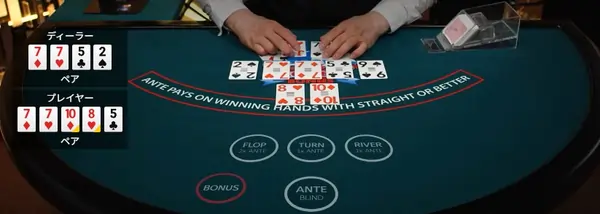 テキサスホールデムの確率の画像