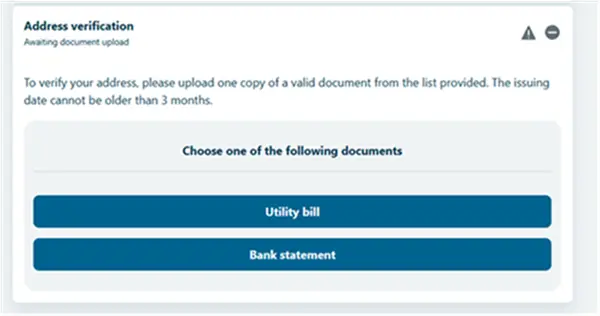 Proof of address in Vera john