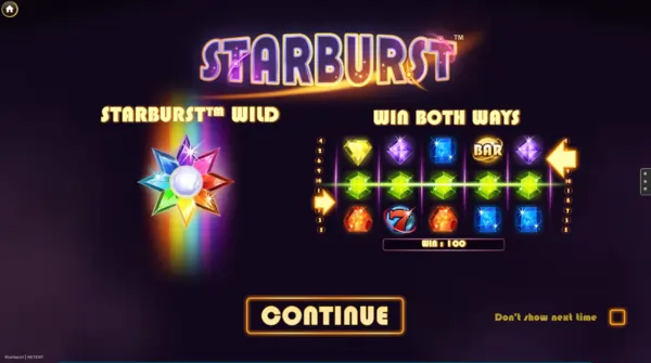 Features in Starburst